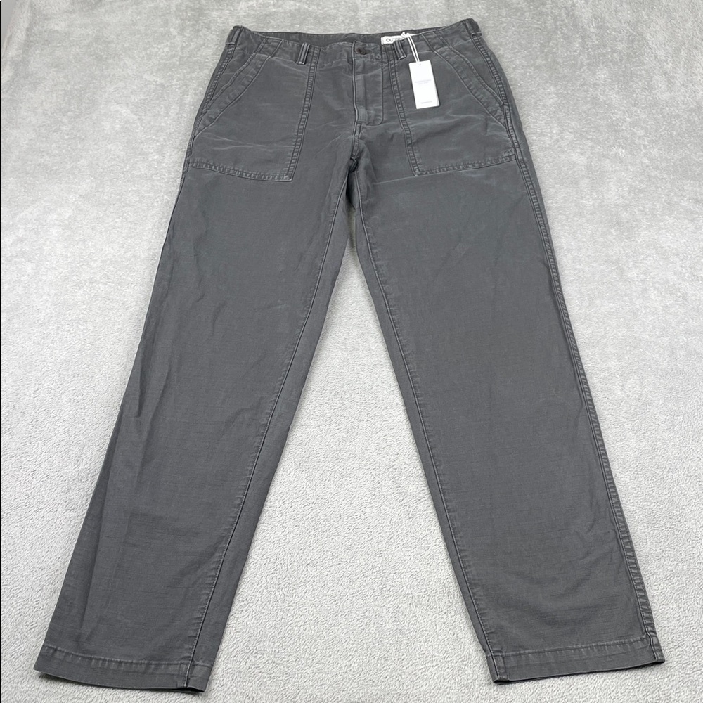 NEW Outerknown‎ 33 Charcoal Relaxed Jeans